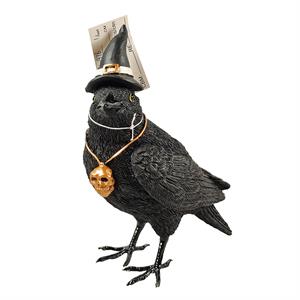 G.Ghouls Polyresin Crow DÃ©cor, HT