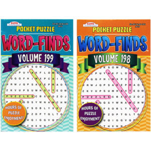 Book Word Finds Pocket Puzzle
