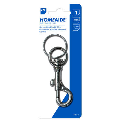 SPRING CLIP KEY HOLDER