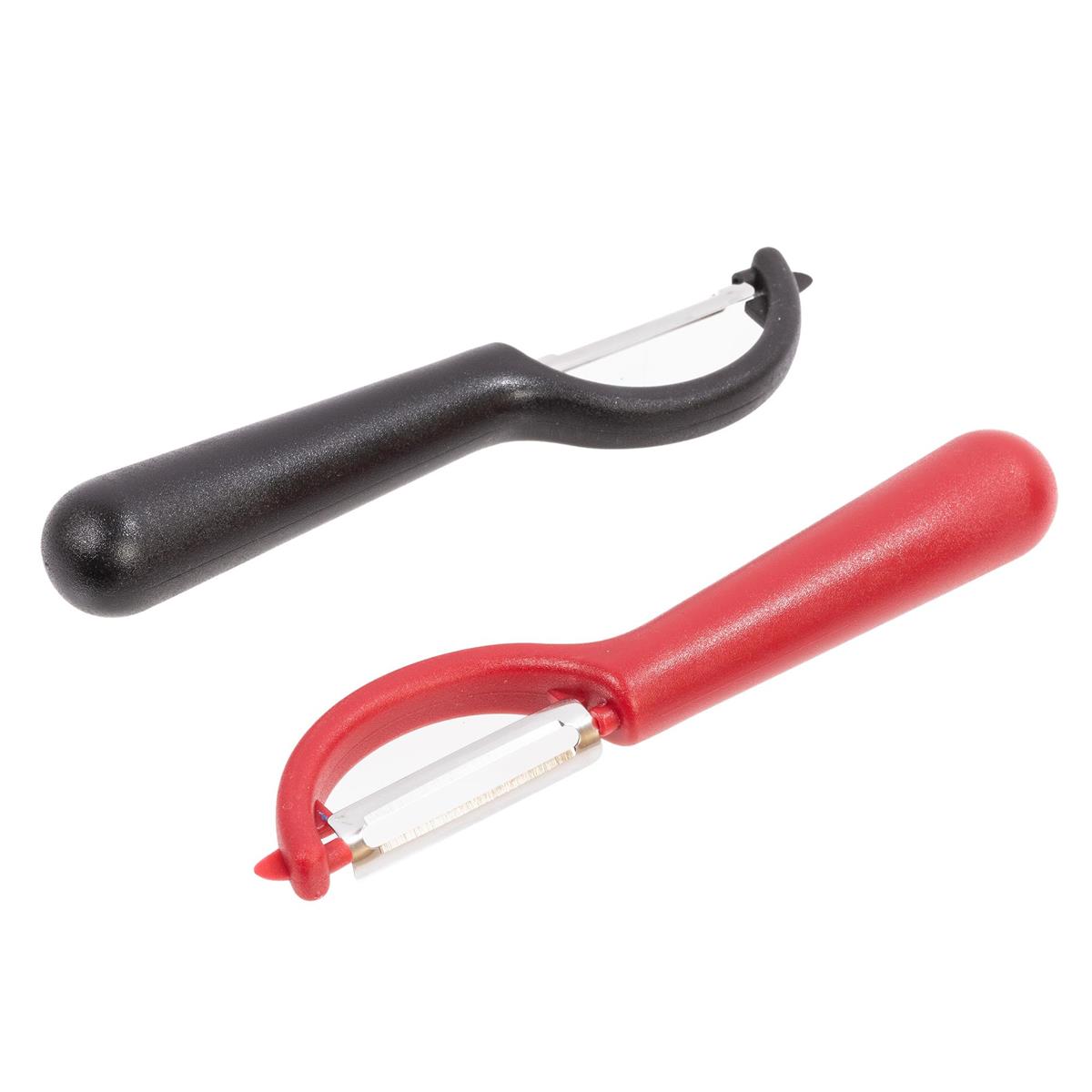 L.Gourmet Straight Peeler w/ Potato Eye Remover, 2 colors, t.o.c.(CP)