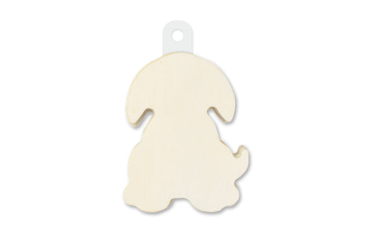 Wood Craft: 8cm Wood Shapes x12 M) Dog