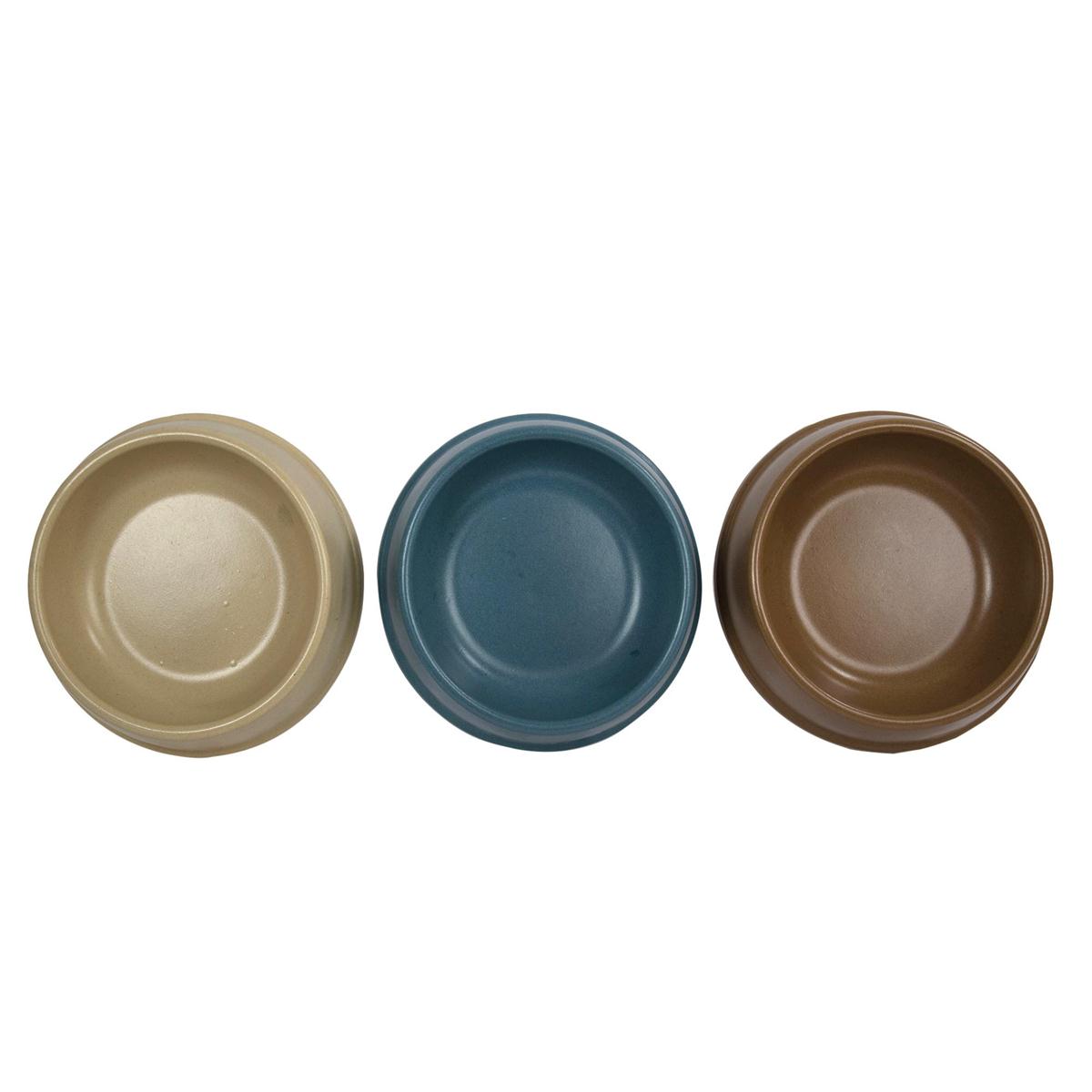 Paws 26oz Bamboo Fiber Pet Bowl, 8.5"Dia.x2.75"H, 3/c,