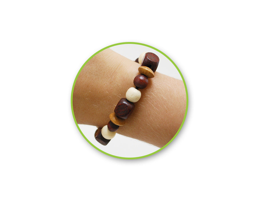 Craftwood: Natural Beads 40g Asst Sizes A) Round Medley