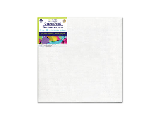 Canvas Panels Primed: 12"x12" Artist Quality