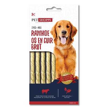 RAWHIDE ROLLS WHITE - SMALL -2