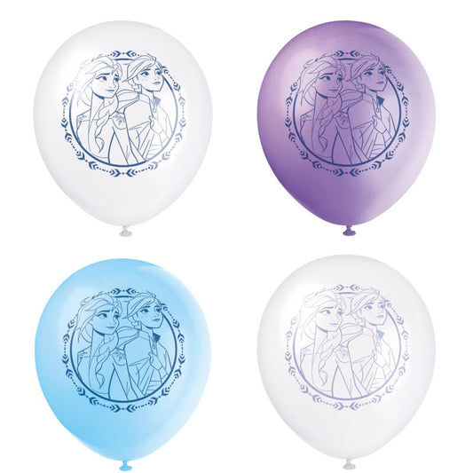 Disney Frozen 2 12" Latex Balloons  8ct