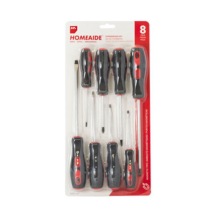 8PCS SCREWDRIVER SET,CRV