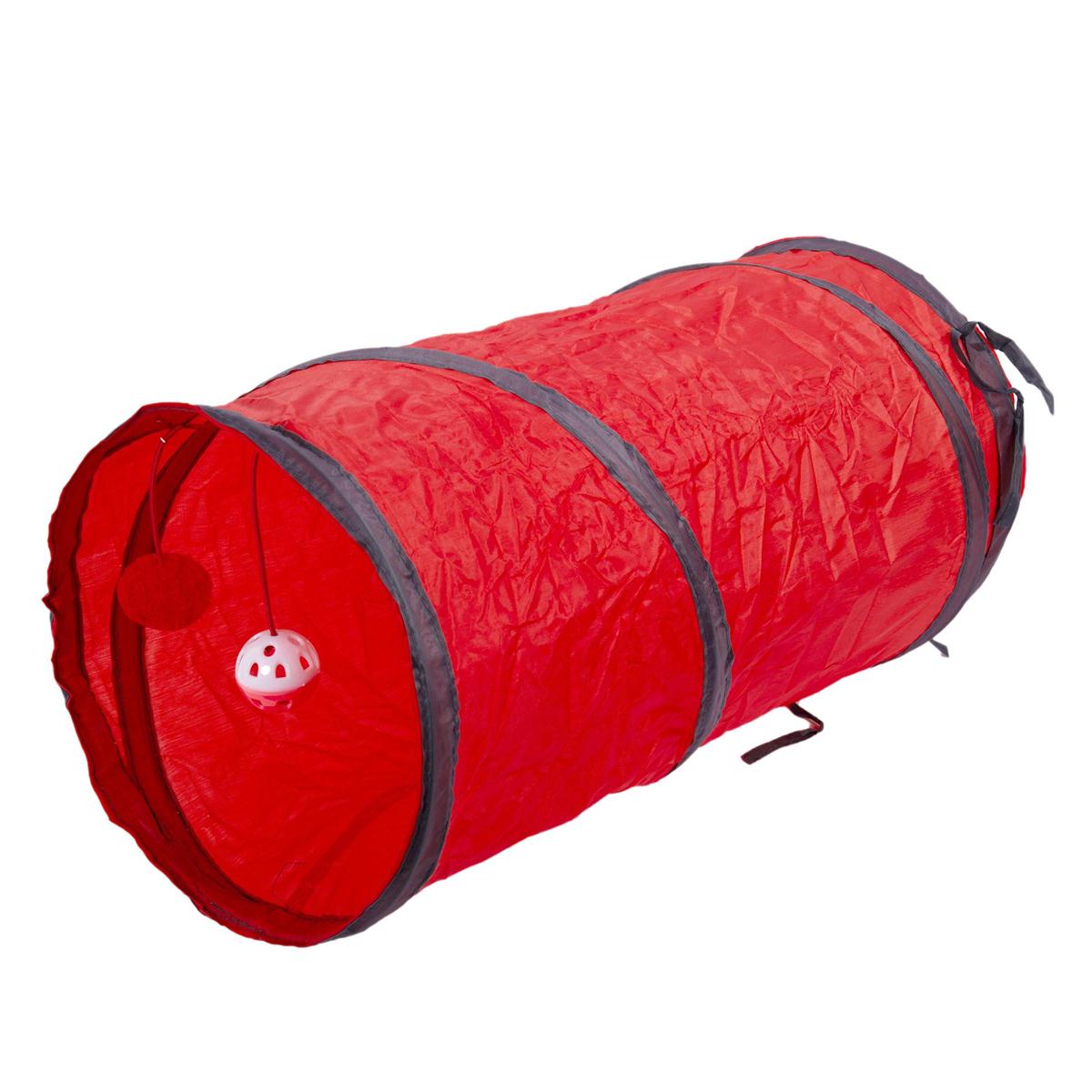 PAWS Pet Play Tunnel (9.75"x19.5") 2/col, Opp bag+insert