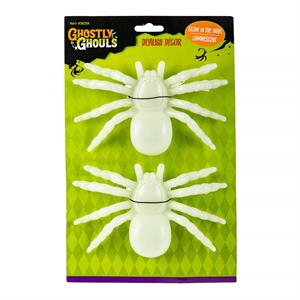 G.Ghouls Hween 2pk Glow-in-Dark Spiders, Blister
