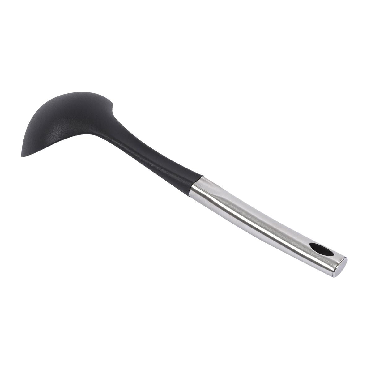 L.Gourmet 13"L Nylon Soup Ladle w/ Stainless Steel Hndl., toc (HZ)(CP)
