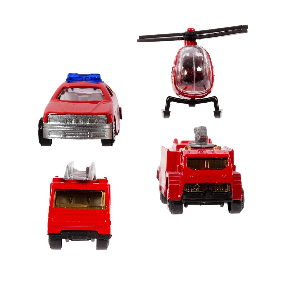 Die-Cast Metal Fire Engine 4/s, b/c (M)