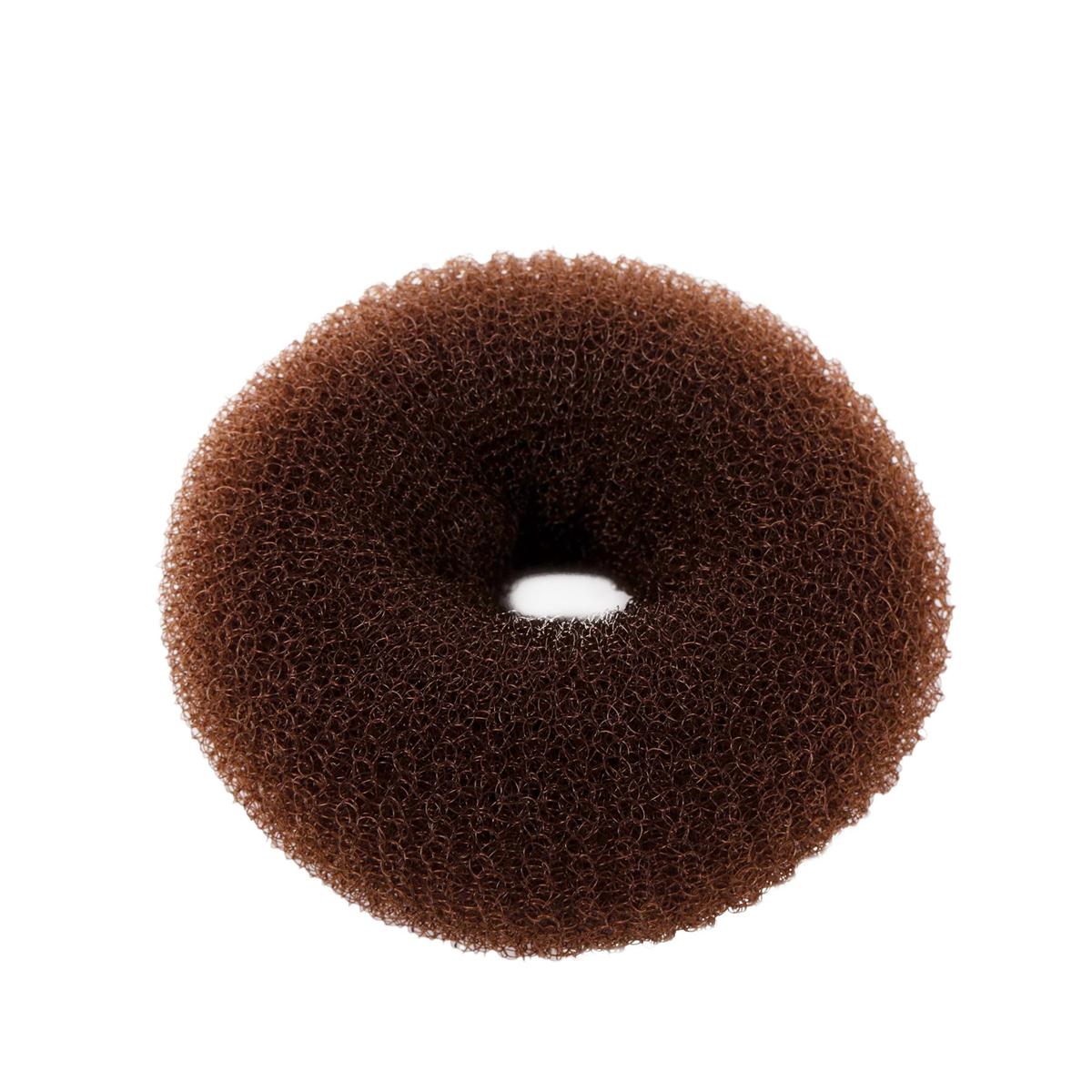 Fab Design Hair Doughnut, 2 col. 8 blk/4 brunette, t.o.c