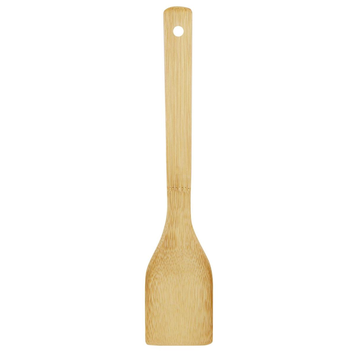 Luciano, 12"L Bamboo Spatula,t.o.c.