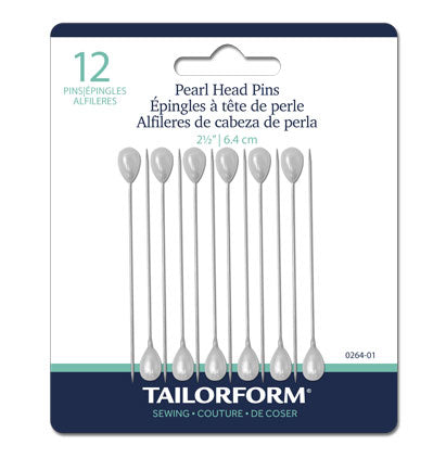 HAT PINS WHITE