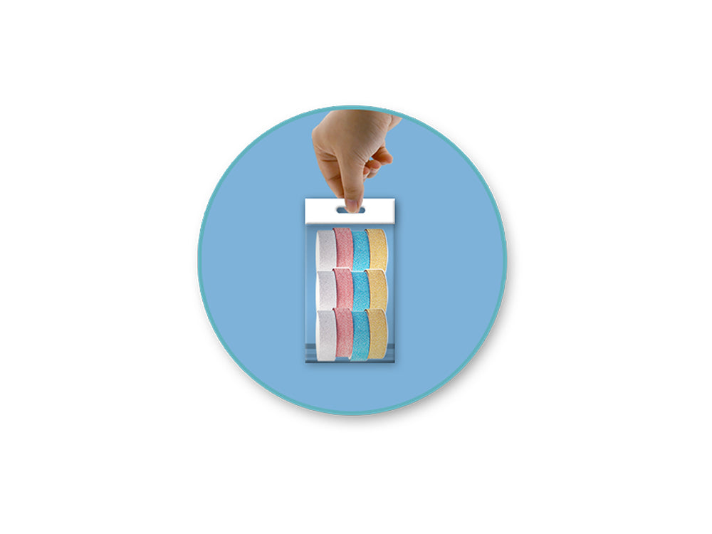 Craft Medley: Bottom-Seal OPP Polybags 4"x6" 24pc White Header