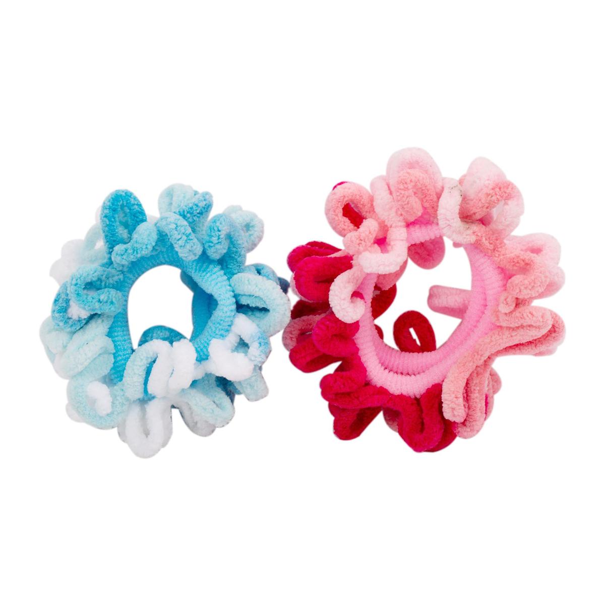 Stylin G, 2-pc Loopy Hair Ponyholders, hc
