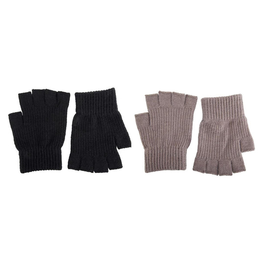 Nordic T. Fingerless Knit Glove,2 asst, hc