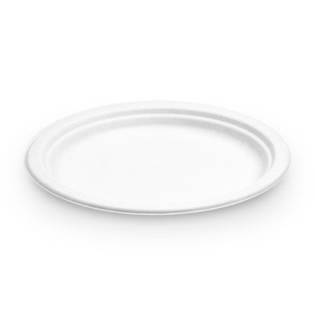 iECO 9" BAGASSE PLATE 10/PK  X 24/CS