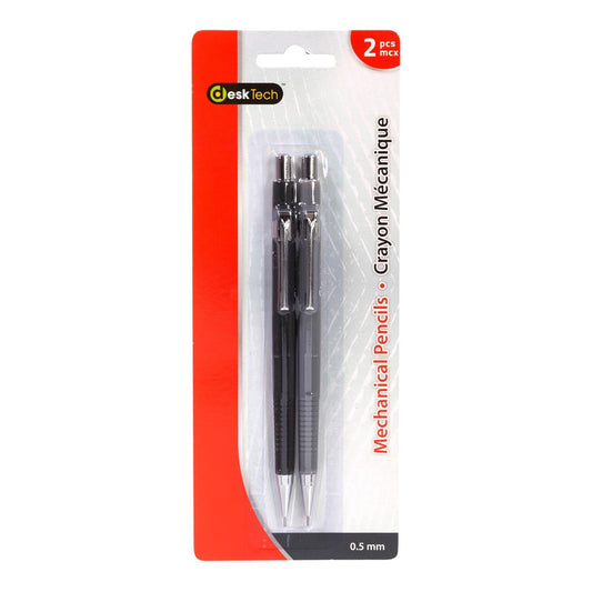 Desk Tech 2-Pc Mechanical Pencil 0.5 Blister card