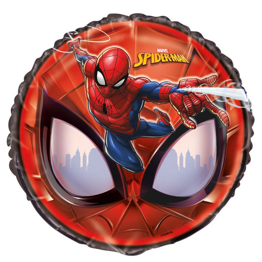 Spider-Man Round Foil Balloon 18"  Packaged