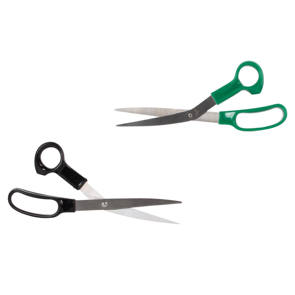 Desk Tech  8" S/S Scissors with  Plastic Handle, 2 col., t.o.c.
