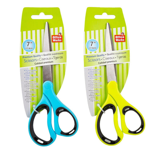Premium Quality Scissors: One pair of scissors/PK - 7"