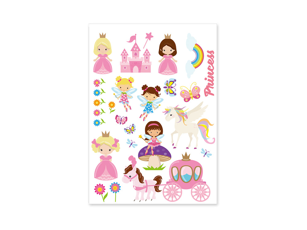 Craft Decor: 11.8"x15.75" Wall Art Clear F) Princess