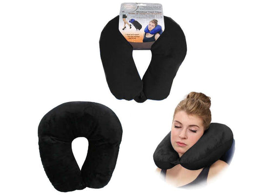 Global. Travel Pillow, black, header