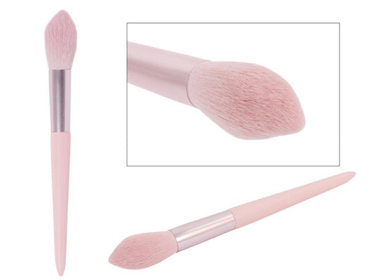 Bodico, Small Powder Brush, pink-blush, pvc bag
