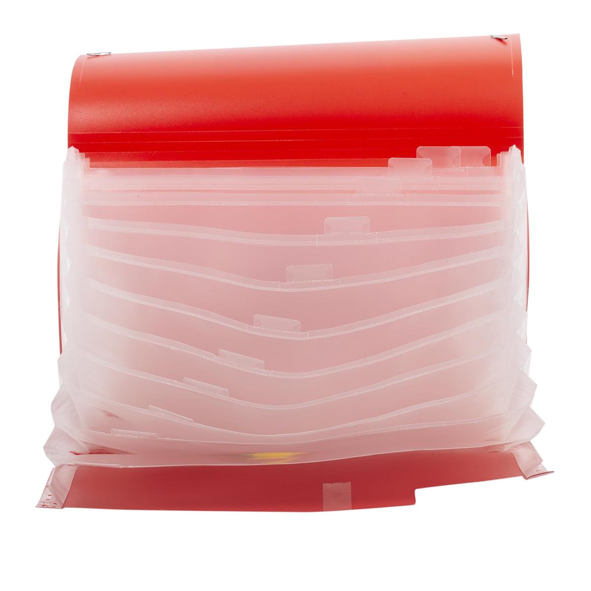 O.WKs.13-pocket Document Folder  13x9.5" 3 col., removable  label