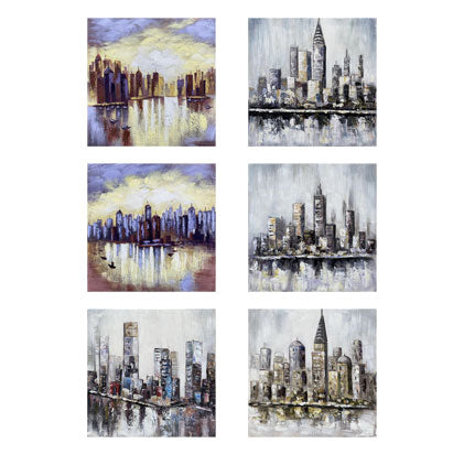 CANVAS-60X60CM-FLOWERS 60x60x2.3