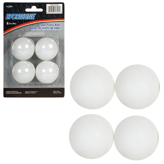 4-pc Table Tennis Ball Set, b/c (CS)