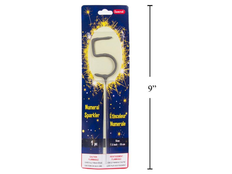 Number 5 Sparkler