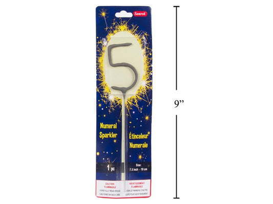 Number 5 Sparkler