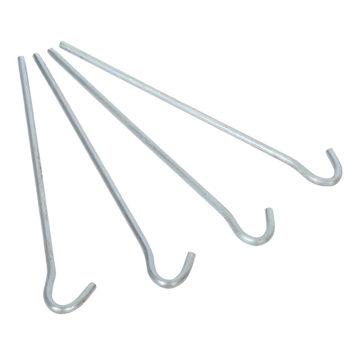 Camping 4pk-7" Metal Tent Pegs, b/c, (DR 99291)