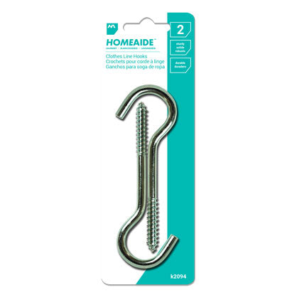 CLOTHESLINE HOOKS