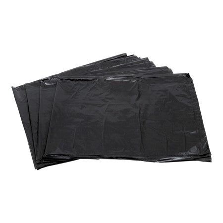 GARBAGE BAGS 35 X 50 STRONG BLACK 200/CS GAUGE 0.9MIL