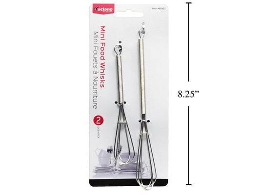 Luciano  2-pc Mini Whisk, t.o.c.