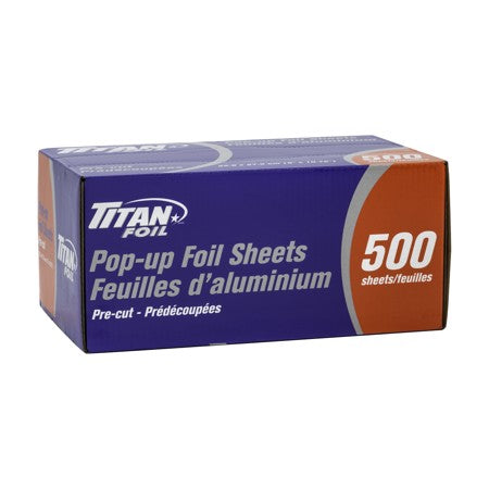 TITAN-FOIL POP-UP FOIL SHEETS 9" x 10.75" 500/BOX