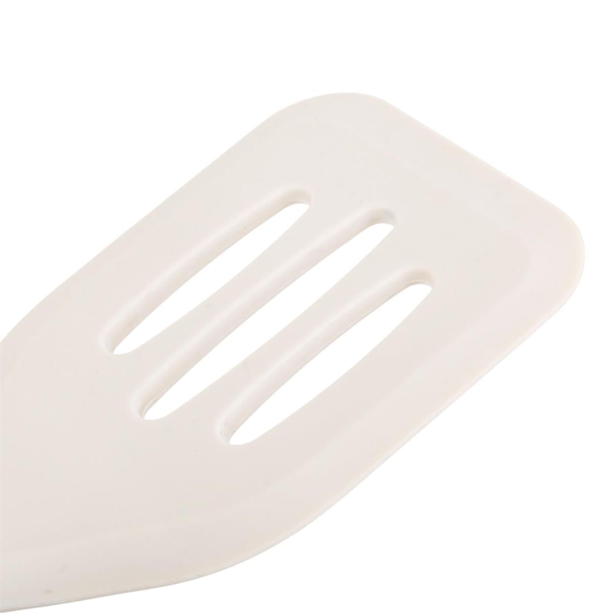 L.Gourmet, 11.5"L Silicone Slotted Turner, 3 col., tag (HZ)