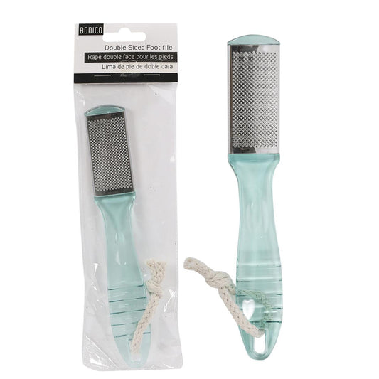 Bodico 2-sided Foot File, pvc bag with h/c(HZ)
