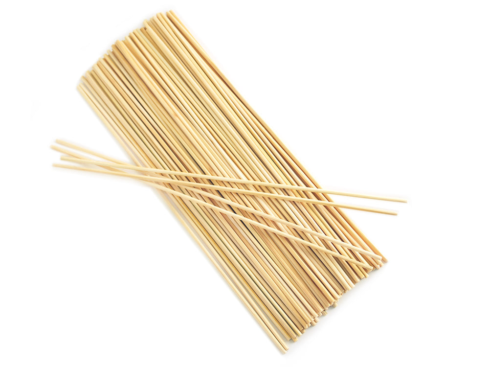 Craftwood: 12" Natural Thin Bamboo Dowel x70 (2.5mm thick)