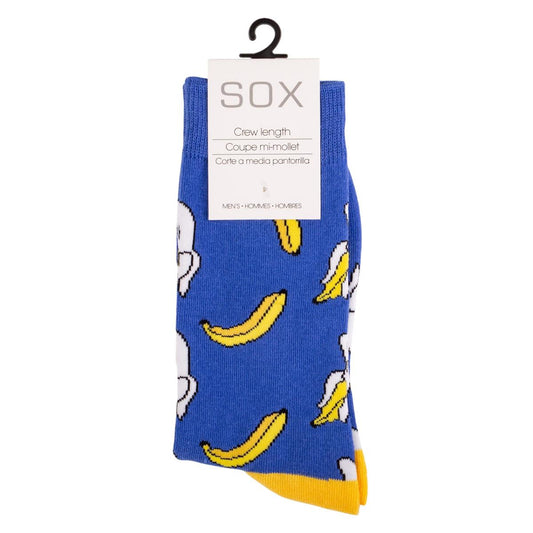 SOX, Men's Socks, Bananarama ,cotton/polyester/spandex, hc