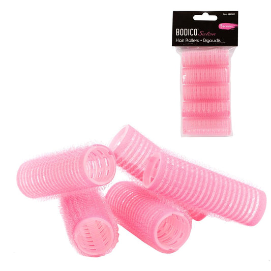 Bodico 5-pc 2cm Dx 6 cm Hair Roller Pink, pbh(HZ)