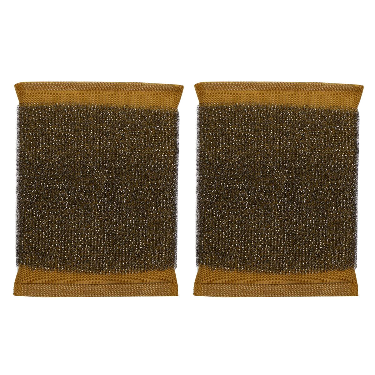 Action-1 2-PC S.S. Scrubbing Sponge Wrap Card, 2 Asst.(CS)