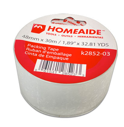 PACKING TAPE - CLEAR 48mm x 30m /1 ,89'' x 32,81YD