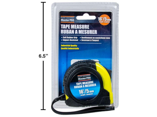 H.E. Master Pro, 5mx16 Tape Measure  clam shell