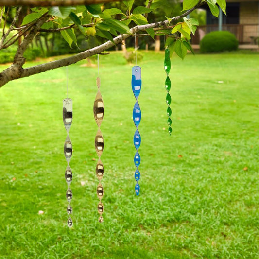 Country G. 6pcs Reflective Plastic Anti Bird Twister, 11.5", PBH