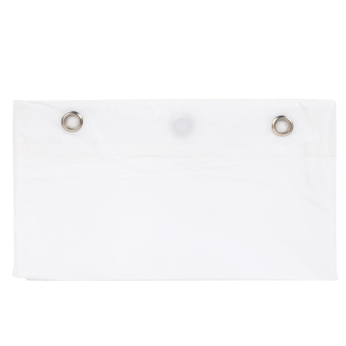 Bodico 70x72"Vinyl Shower Curtain white, 80gm, pvc