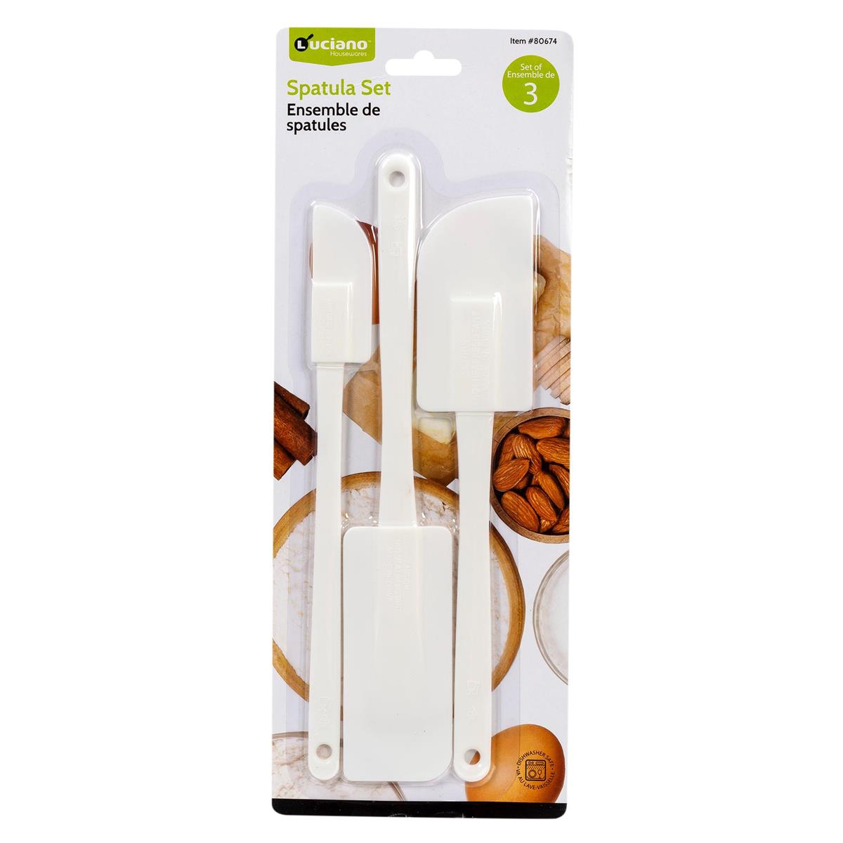 Luciano  3-pc Spatula Set, b/c